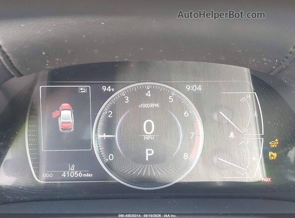 58ABZ1B13KU050448 2019 LEXUS ES 350 White Հետևի նստատեղերի տեսք