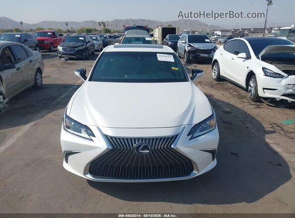 58ABZ1B13KU050448 2019 LEXUS ES 350 White Սարքավորումների վահանակի տեսք