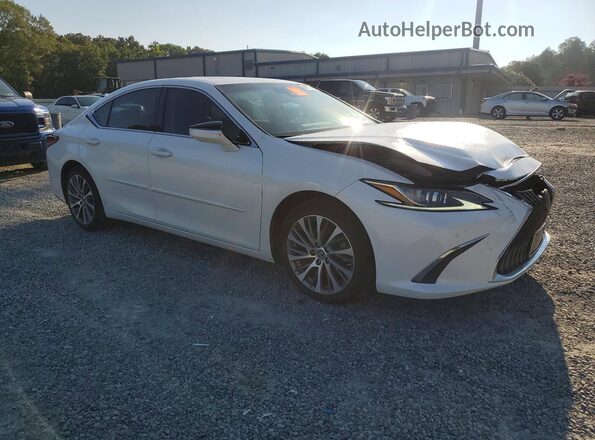 58ABZ1B14KU002635 2019 LEXUS ES Белый Передняя правая четверть