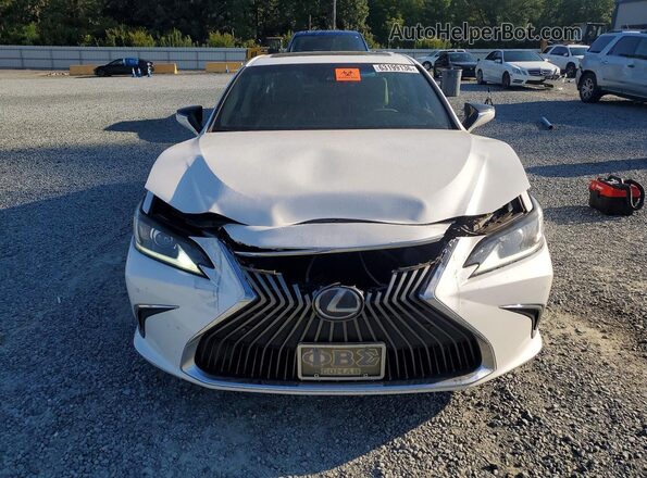 58ABZ1B14KU002635 2019 LEXUS ES Белый Вид спереди
