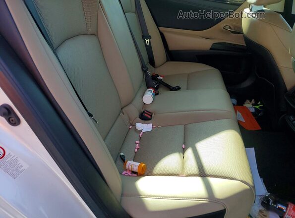 58ABZ1B14KU002635 2019 LEXUS ES Белый Вид задних сидений