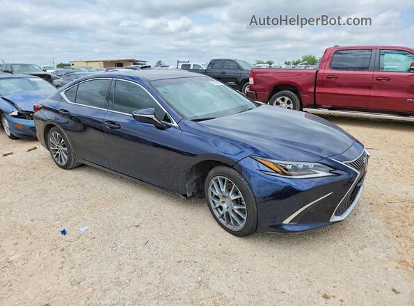 58ABZ1B14KU008323 2019 LEXUS ES Blue Delantero derecho