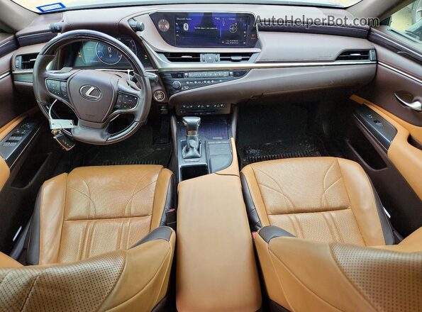 58ABZ1B14KU008323 2019 LEXUS ES Blue Vista del salpicadero