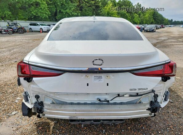 58ABZ1B14KU041760 2019 LEXUS ES White უკანა ხედი
