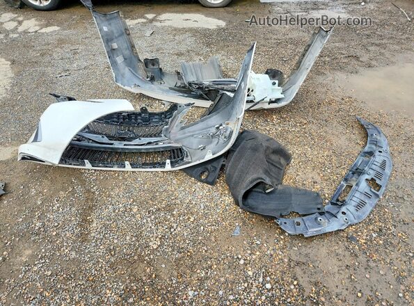 58ABZ1B14KU041760 2019 LEXUS ES White ძრავის განყოფილების ხედი