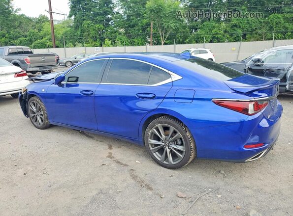 58ABZ1B14KU047574 2019 LEXUS ES Blue უკანა მარცხენა