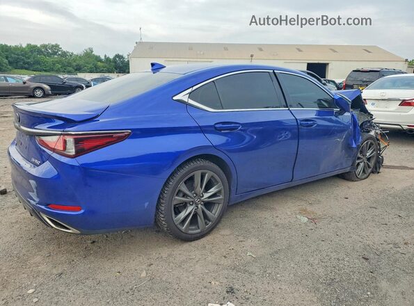 58ABZ1B14KU047574 2019 LEXUS ES Blue უკანა მარჯვენა
