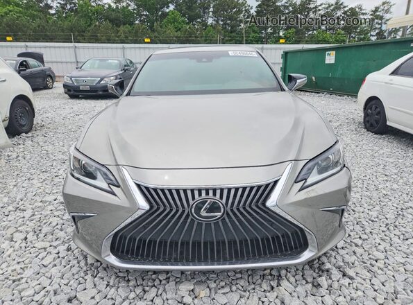 58ABZ1B15KU009965 2019 LEXUS ES Tan Vista frontal