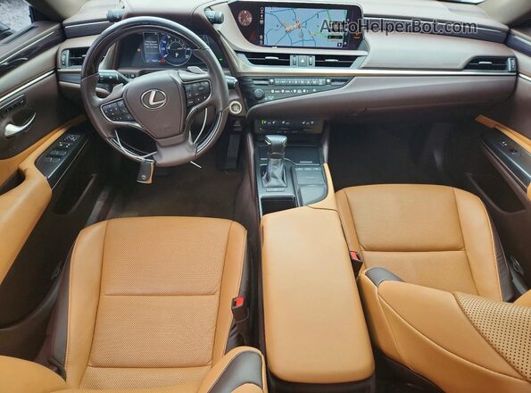 58ABZ1B15KU009965 2019 LEXUS ES Tan Vista del salpicadero