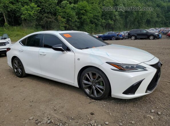 58ABZ1B15KU050175 2019 LEXUS ES White Przód prawy