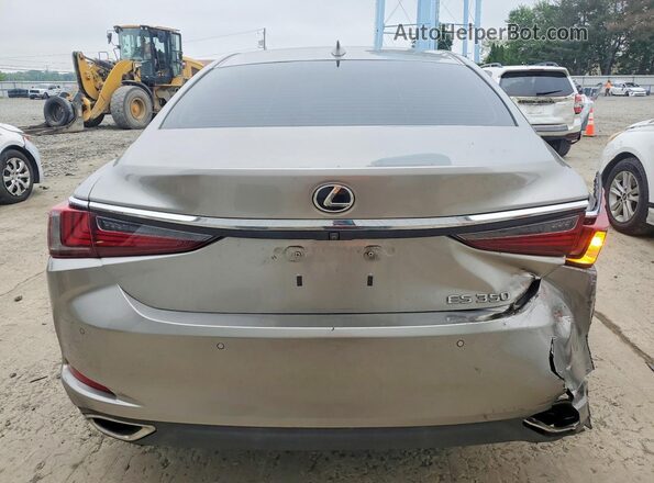 58ABZ1B16KU046782 2019 LEXUS ES Beige უკანა ხედი