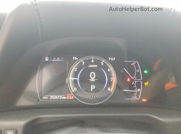 58ABZ1B16KU046782 2019 LEXUS ES Beige ხელსაწყოთა პანელის ხედი