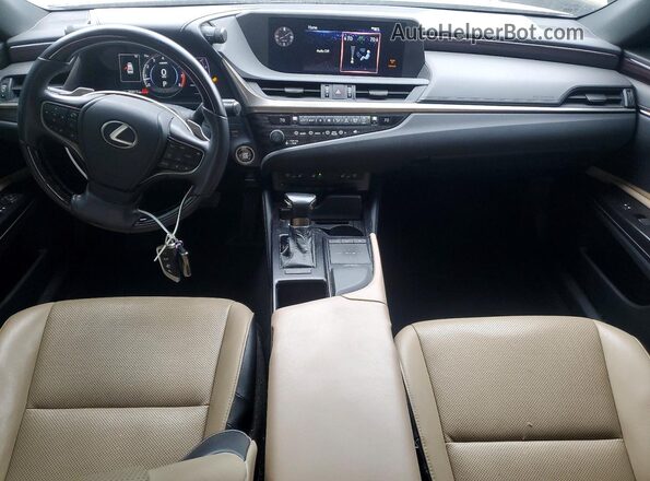 58ABZ1B16KU046782 2019 LEXUS ES Beige წინა პანელის ხედი