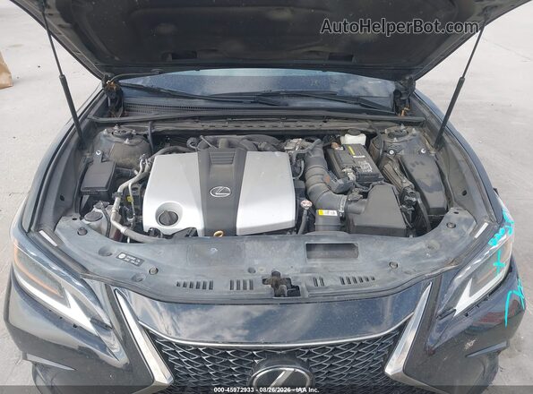58ABZ1B17KU001317 2019 LEXUS ES 350 Black Widok z tyłu