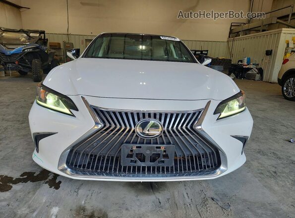 58ABZ1B17KU007103 2019 LEXUS ES White წინა ხედი