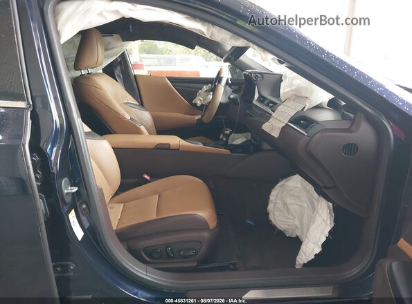 58ABZ1B17KU047083 2019 LEXUS ES 350 Синий Вид салона спереди