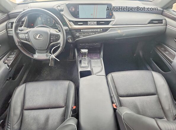 58ABZ1B18KU008647 2019 LEXUS ES White Widok deski rozdzielczej