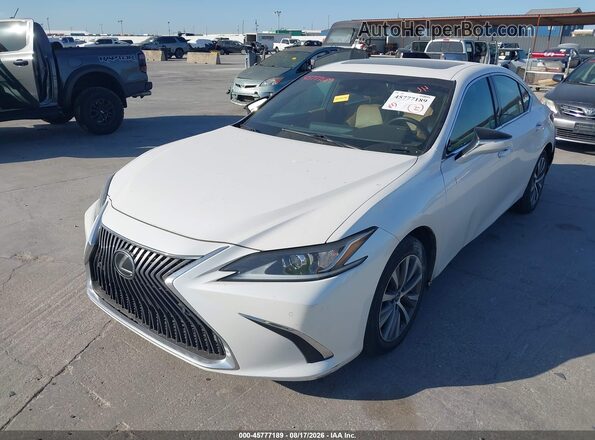 58ABZ1B18KU008681 2019 LEXUS ES 350 White Przód lewy
