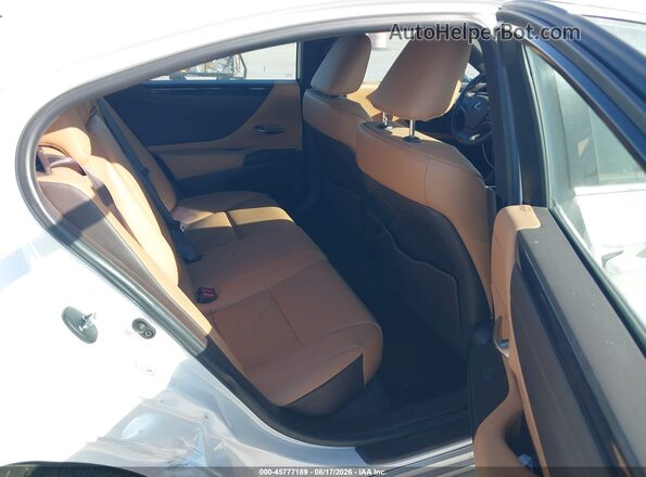 58ABZ1B18KU008681 2019 LEXUS ES 350 White Widok naklejki z numerem VIN