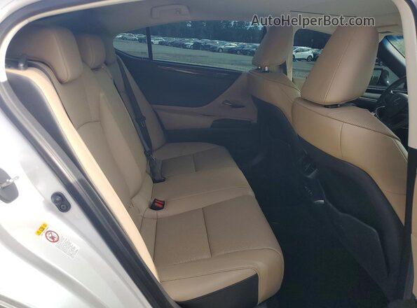 58ABZ1B18KU045293 2019 LEXUS ES White უკანა სავარძლების ხედი