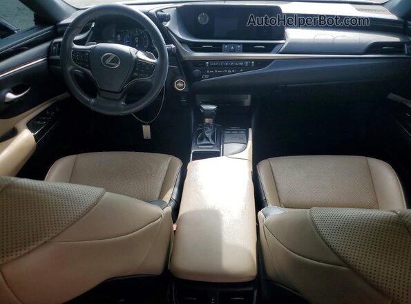 58ABZ1B18KU045293 2019 LEXUS ES White წინა პანელის ხედი