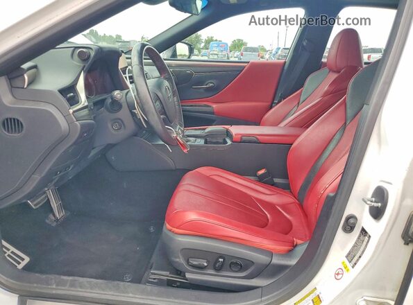 58ABZ1B19KU028101 2019 LEXUS ES Белый Вид салона спереди