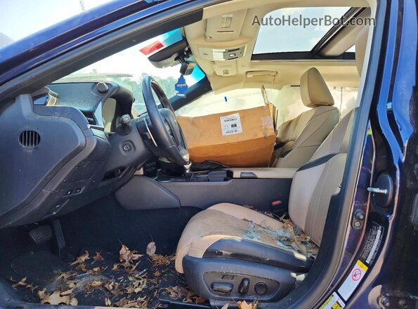 58ABZ1B1XKU013171 2019 LEXUS ES Blue Вид салону спереду