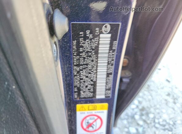 58ABZ1B1XKU013171 2019 LEXUS ES Blue Вид підкапотного простору