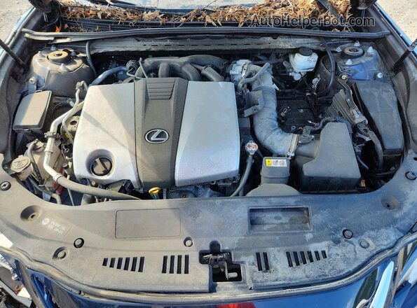 58ABZ1B1XKU013171 2019 LEXUS ES Blue Вид задньої частини салону