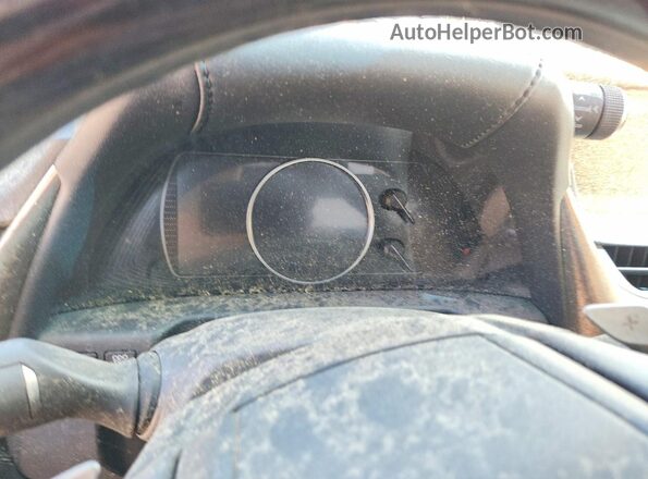 58ABZ1B1XKU013171 2019 LEXUS ES Blue Вид щитка приладів