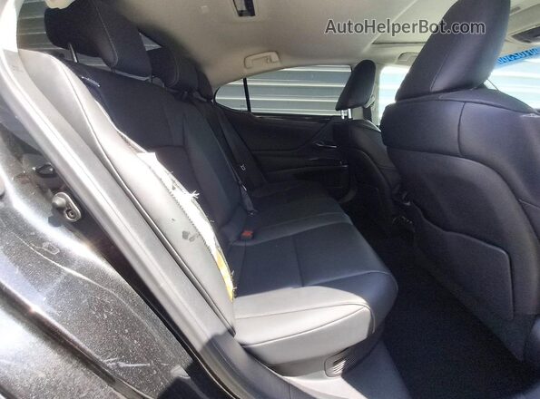 58AC21B18LU006701 2020 LEXUS ES Черный Вид задних сидений
