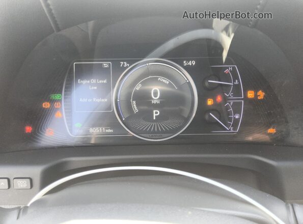 58AC21B18LU006701 2020 LEXUS ES Черный 