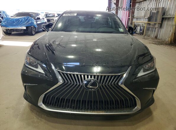 58ACZ1B11LU075600 2020 LEXUS ES Black Front view