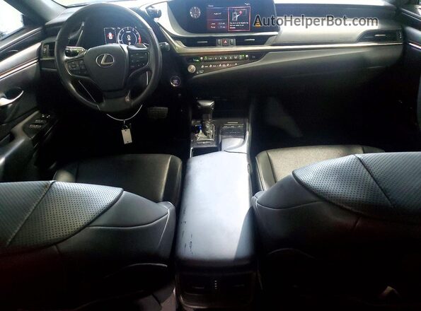 58ACZ1B13MU091010 2021 LEXUS ES Black Vista del salpicadero