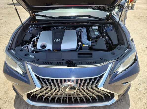 58ACZ1B13NU135556 2022 LEXUS ES Blue Widok wnętrza z tyłu