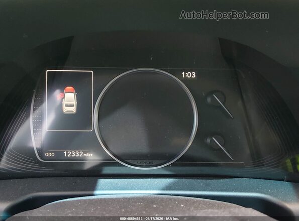 58ACZ1B13RU171463 2024 LEXUS ES 350 Gray Rear seats view
