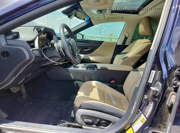 58ACZ1B16MU084195 2021 LEXUS ES Blue წინა სალონის ხედი