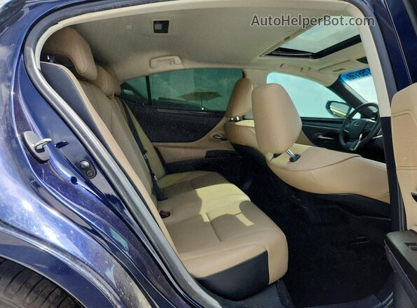 58ACZ1B16MU084195 2021 LEXUS ES Blue უკანა სავარძლების ხედი