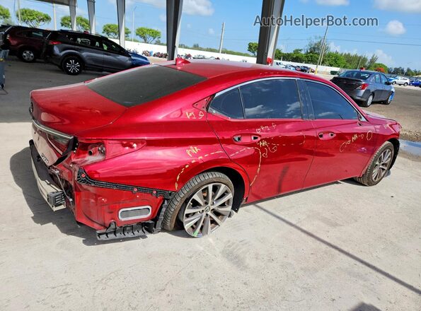 58ACZ1B16MU096735 2021 LEXUS ES Red Задня права чверть