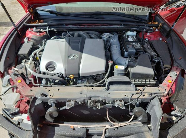 58ACZ1B16MU096735 2021 LEXUS ES Red Вид задньої частини салону