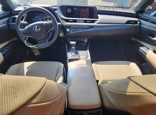 58ACZ1B17MU094590 2021 LEXUS ES Gray Առջևի վահանակի տեսք