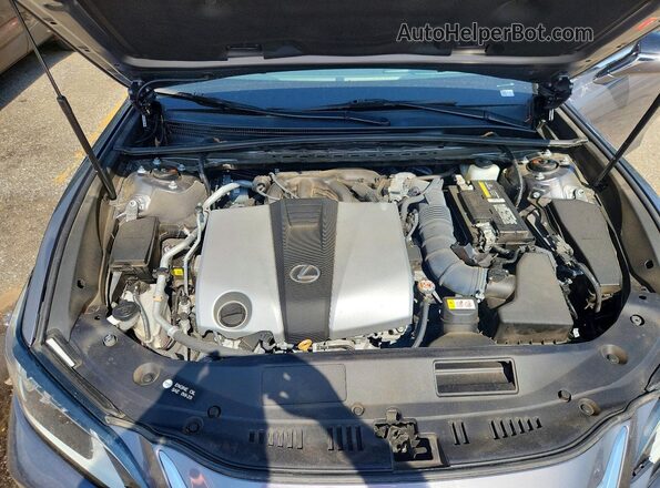 58ACZ1B17MU094590 2021 LEXUS ES Gray Սալոնի հետևի տեսք