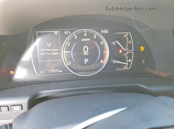 58ACZ1B17SU189471 2025 LEXUS ES Белый Вид щитка приборов