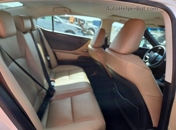 58ACZ1B1XMU090274 2021 LEXUS ES White Rear seats view