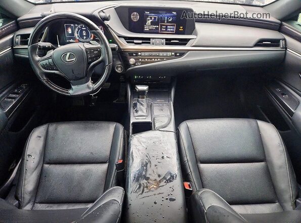 58AD11D11MU001300 2021 LEXUS ES Black Dashboard view