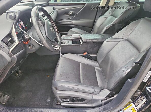 58AD11D11MU001300 2021 LEXUS ES Black Front interior view