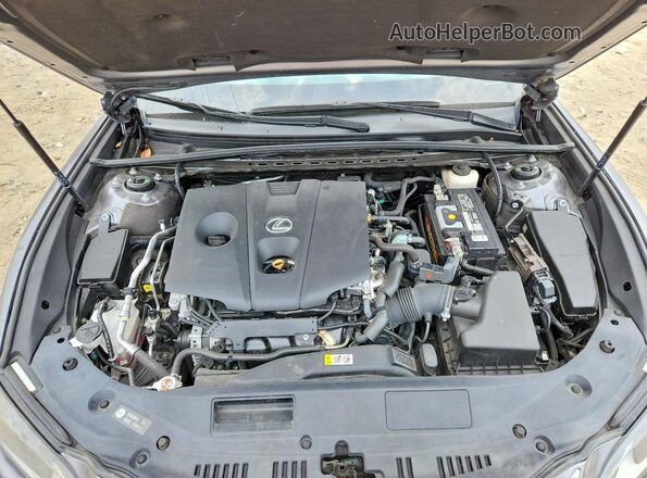 58AD11D14MU001694 2021 LEXUS ES Gray უკანა სალონის ხედი
