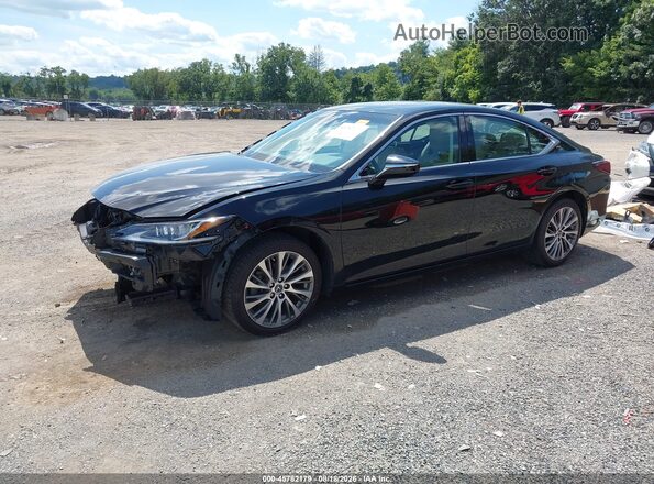 58AD11D17MU005190 2021 LEXUS ES 250 Black წინა მარცხენა ხედი სამი მეოთხედიდან