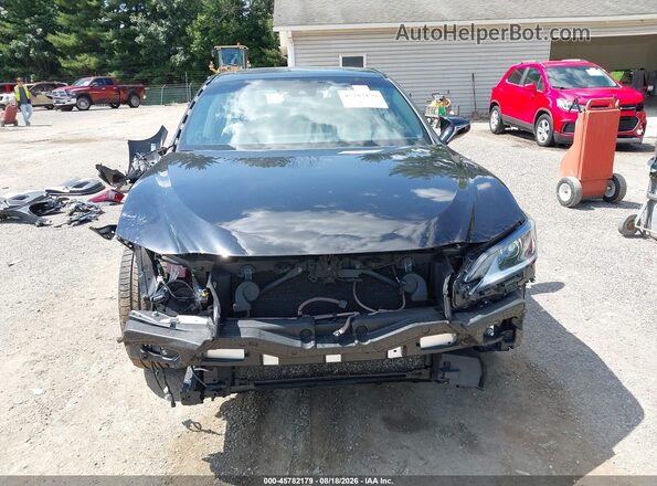 58AD11D17MU005190 2021 LEXUS ES 250 Black უკანა სალონის ხედი