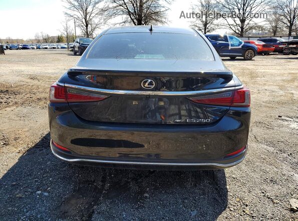 58AD11D17MU005612 2021 LEXUS ES Black Вид ззаду